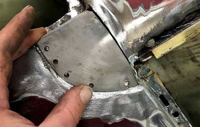 68 cuda white patch hand