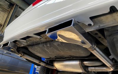 84 Camaro RS exhaust