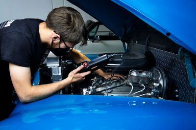 F150 blue under hood inspection tool Ross